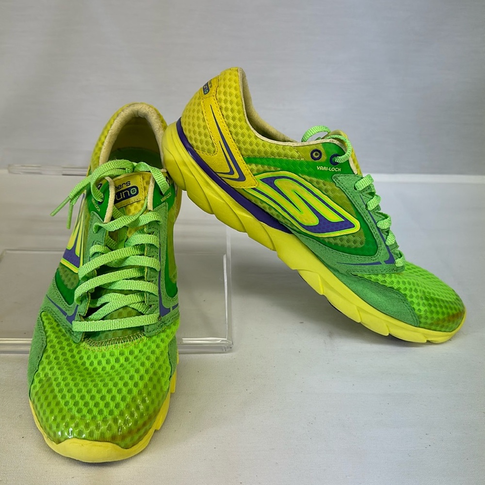 Rare 2013 Skechers Go Run Speed 13568 Women’s Size 8.5 Lime Running Sneakers